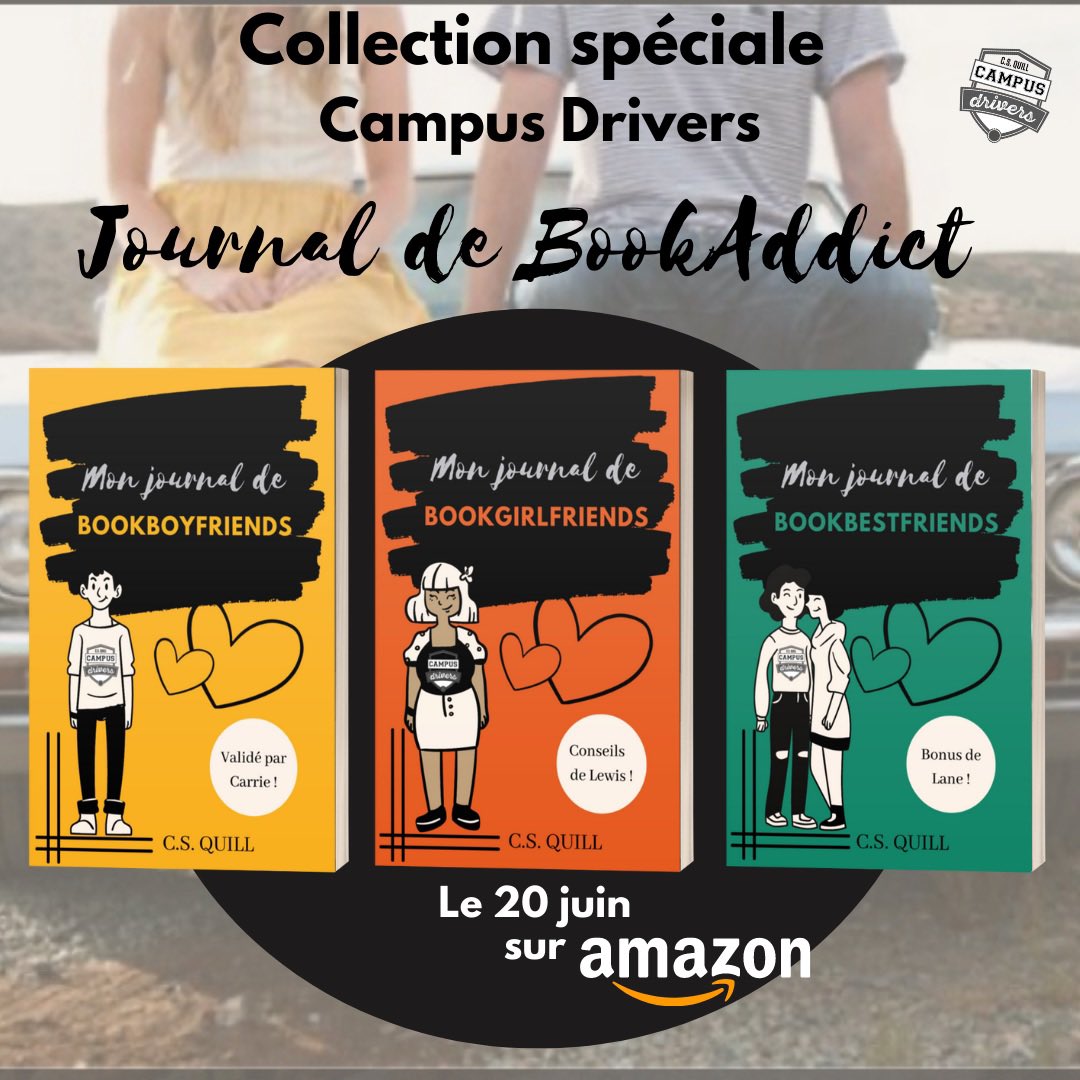 Dès lundi, 3 carnets pour y noter tous les crushs fictifs 🥰 #notebook #BookLover #campusdrivers #bookgirlfriend #bookboyfriend #bookbestfriend