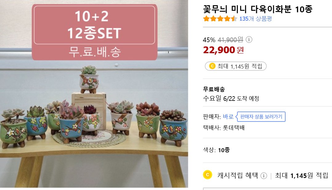 gangchangsu5's tweet image. 꽃무늬 미니 다육이화분 10종
link.coupang.com/a/p2g14
&quot;이 포스팅은 쿠팡 파트너스 활동의 일환으로, 이에 따른 일정액의 수수료를 제공받습니다.&quot; 
#홈인테리어 #다육이화분