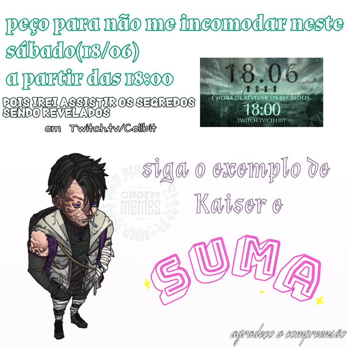OrdemMemes's tweet photo. É hoje

#SegredosRevelados #OrdemParanormal #aop https://t.co/iik2qNNuQf