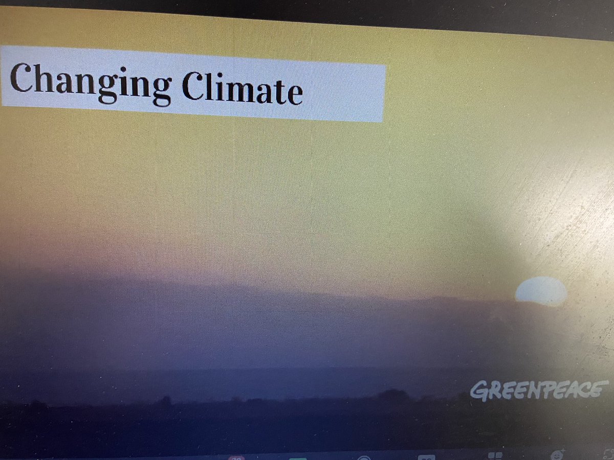 ASPnetUNESCOUK's tweet photo. We were treated to an inspirational presentation by @TGFeliciano youth advocate for @Greenpeace in the #ConnectingForPeace Conference. So important to educate young people about challenges of food &amp; water scarcity as well as #ClimateCrisis
We educate to empower
#Sustainability https://t.co/MF9qdaEzfl