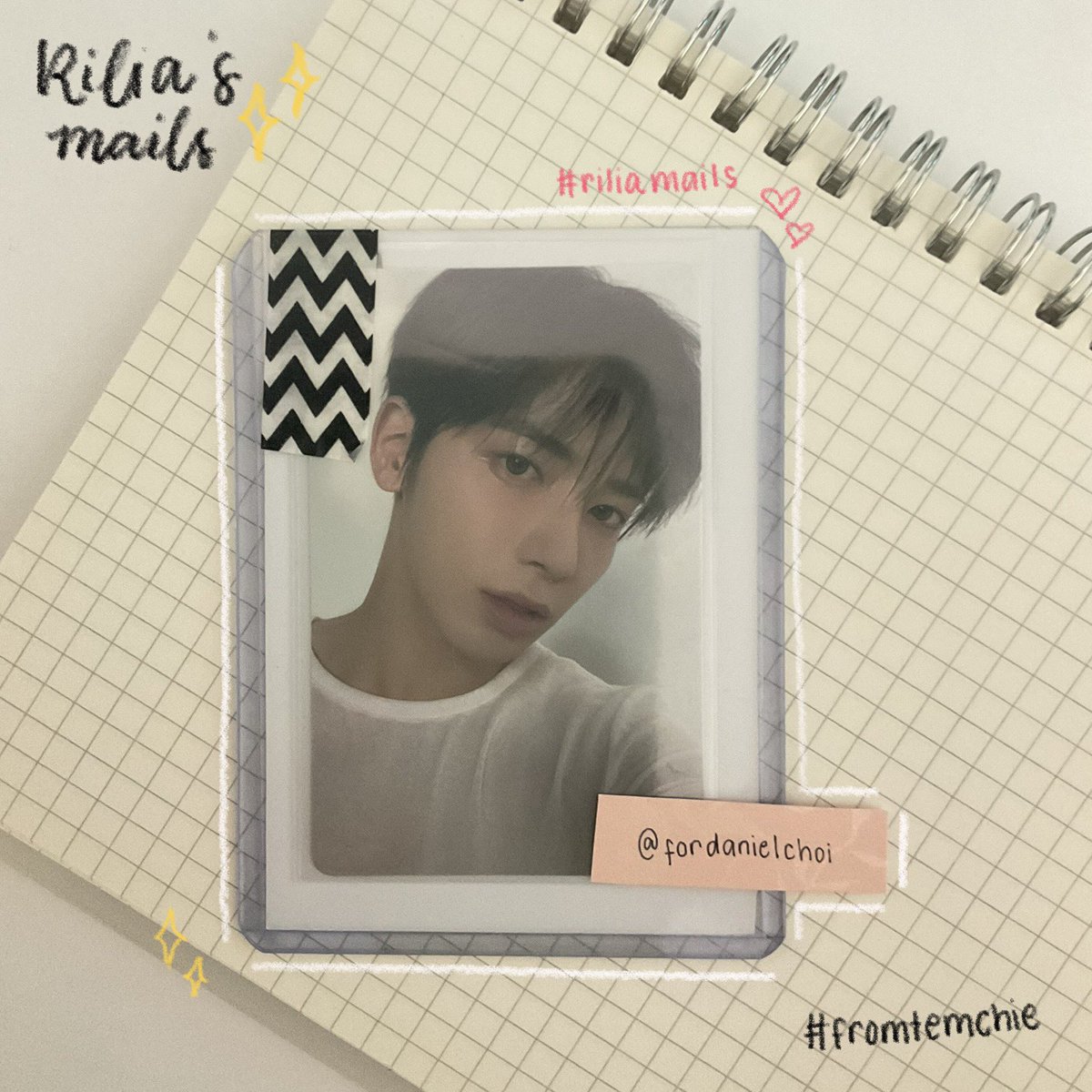 fordanielchoi's tweet photo. ·˚ ༘ 💌 #riliamails 𓂋 @Temchie1 ˚ ༘♡ ⋆。˚
⤷ tyun came home safely! this is my first ever trade >< thank you so much for trading with me and letting me adopt tyun! i’ll definitely take care of him ✧.*
#FromTemchie https://t.co/8t26IaIVT7
