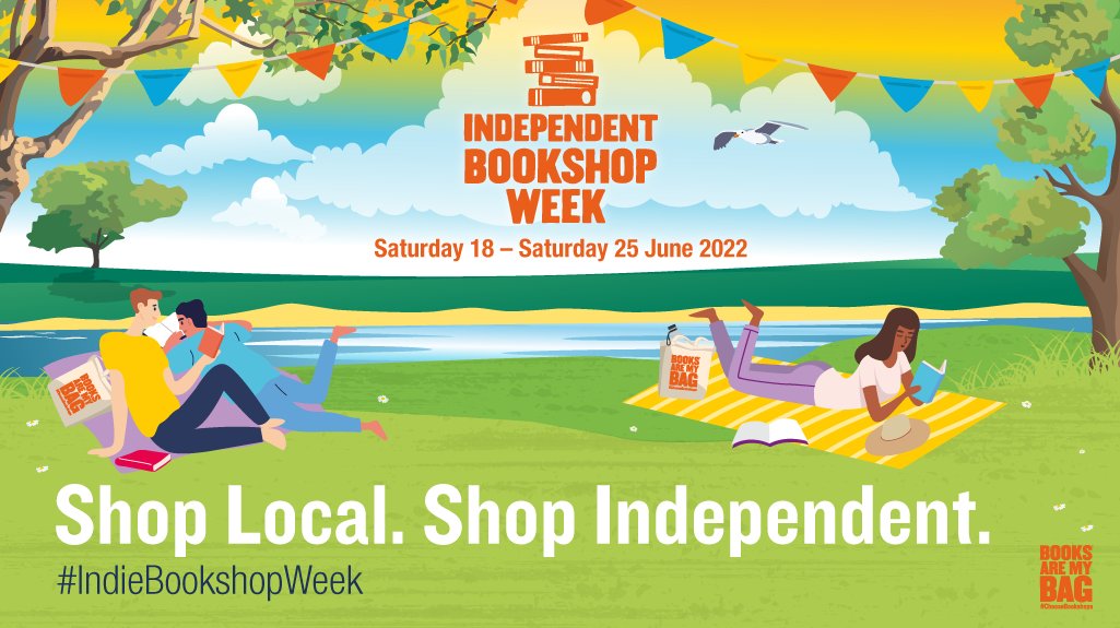 ☀️ Happy #IndieBookshopWeek! ☀️

A week to celebrate and support independent bookshops and how essential they are to our communities and high streets. 

Show some love for your local indie this week 🧡

Find your local participating bookshop: booksaremybag.com/bookshopsearch…