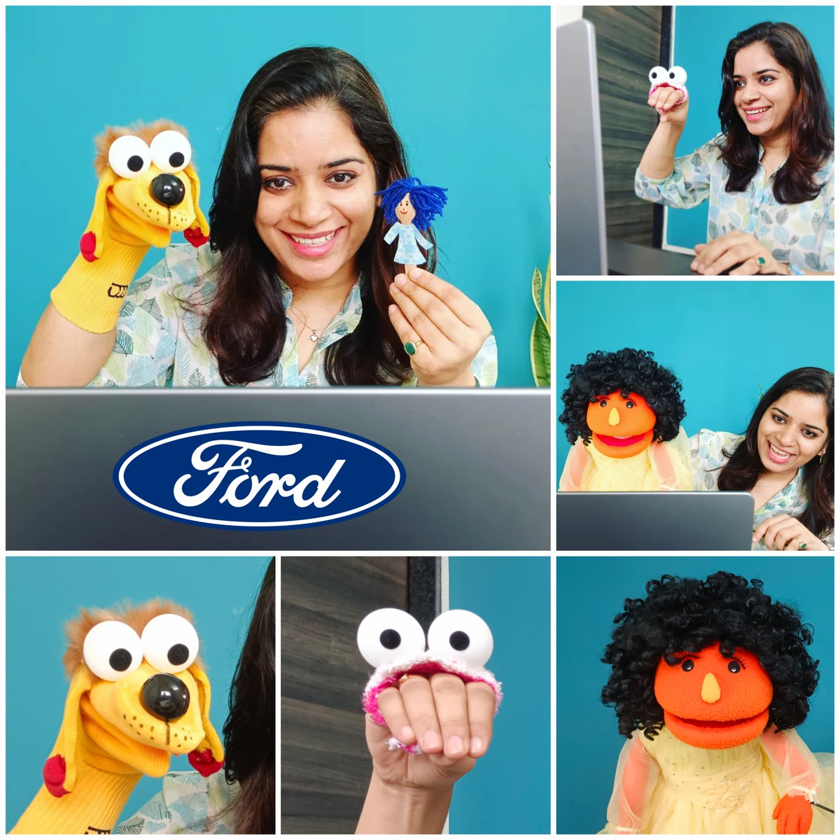 ThePuppetarians's tweet photo. Puppetry Workshop for @Fordindia <3 
DM us to plan a super-fun session for your event.
#corporateevents #ford #event #onlinePuppetshow #onlinepuppetmaking #live #puppetmaking #puppetry #puppetshow #puppetbuilding #puppets #eventsinindia #indianpuppeteer #puppetsinindia #Ford https://t.co/NFR9LGtWrB