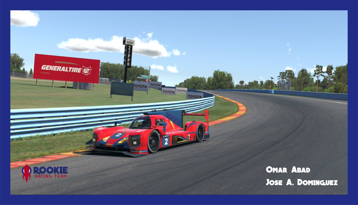 RRT_iracing's tweet photo. Nuestros pilotos @OmaarAbad y @JoseDominguezTi se enfrentan hoy a las 6 horas de Watkins Glen en @iRacing
Mucha suerte chicos!!! #GoRRT https://t.co/TC1HesjD2F