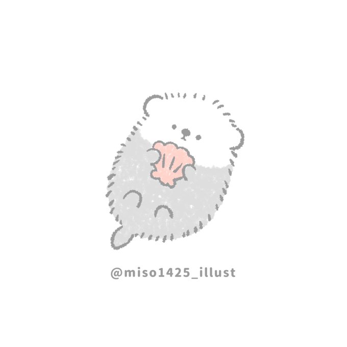 ラッコのtwitterイラスト検索結果