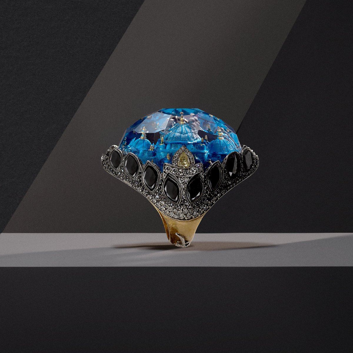 sevanbicakci1's tweet image. “I'd like whoever wears it to feel the soul, the history, the splendor of the Hagia Sophia in their hands.” Sevan Bıçakçı. Discover more at sevanbicakci.com