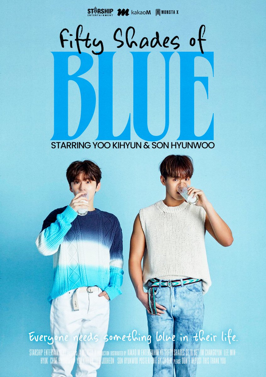 FIFTY SHADES OF BLUE
COMING SOON.
#KIHYUN #SHOWNU