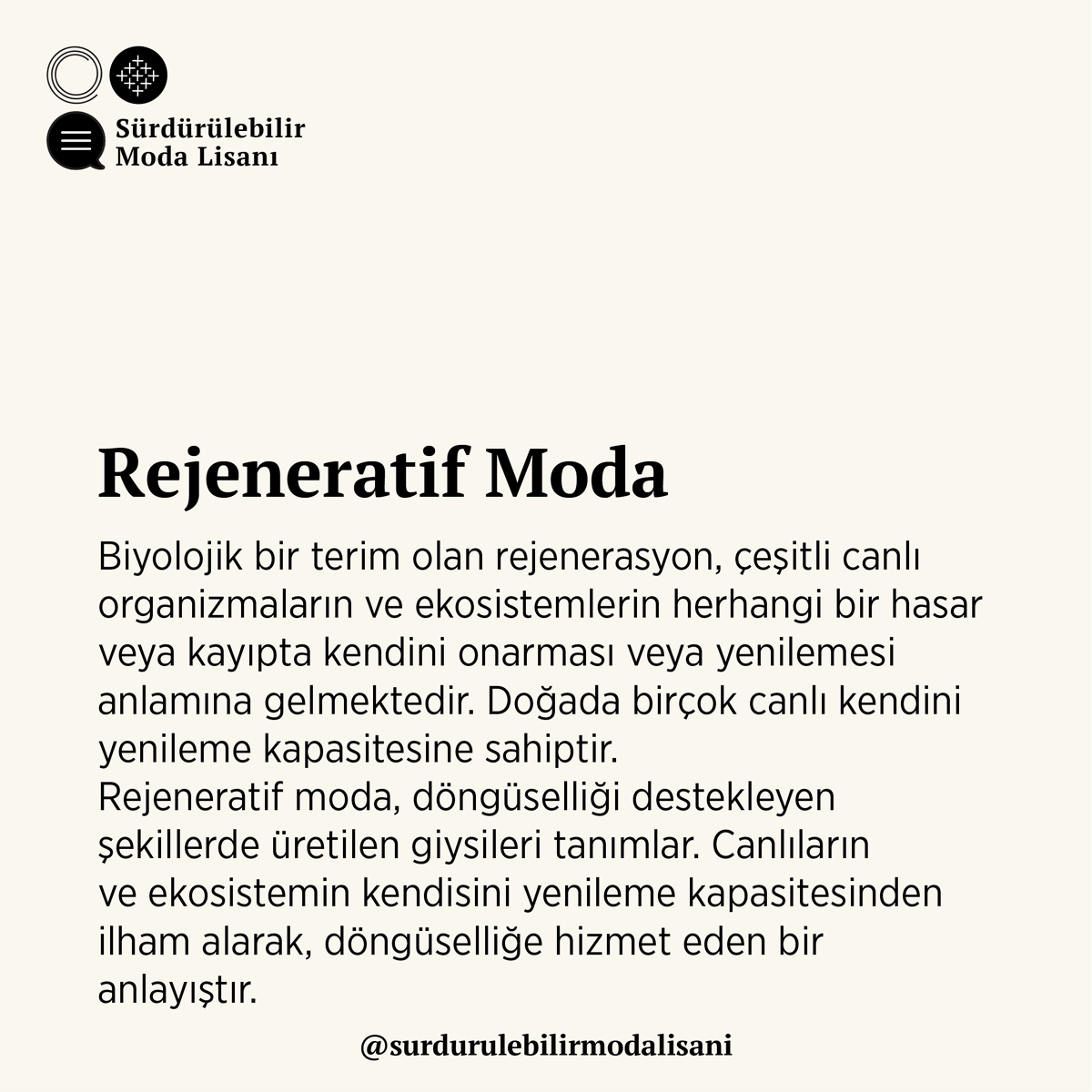 LisanModa's tweet photo. “Rejeneratif Moda” hakkında detaylı bilgi için:
https://t.co/nYpeH7hYi4
#önceyeryüzü #aslındaneyigiyiyoruz #değerleriniüstündetaşı #değerlerinikuşan #biyobozunurluk #biyoçeşitlilik #doğalboyama #yenidenkullanım #rejeneratifmoda #sürdürülebilirmoda #moda #sustainablefashion https://t.co/ob8ibdg029