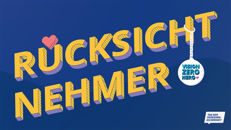 DANKE für Euer rücksichtsvolles Radabstellen! Räder und Scooter können im Dunkeln zur Stolperfalle auf dem Gehweg werden.
#VisionZeroHero #VisionZero #DankeVisionZeroHero #TagDerVerkehrssicherheit #AZT #Allianz #DVR