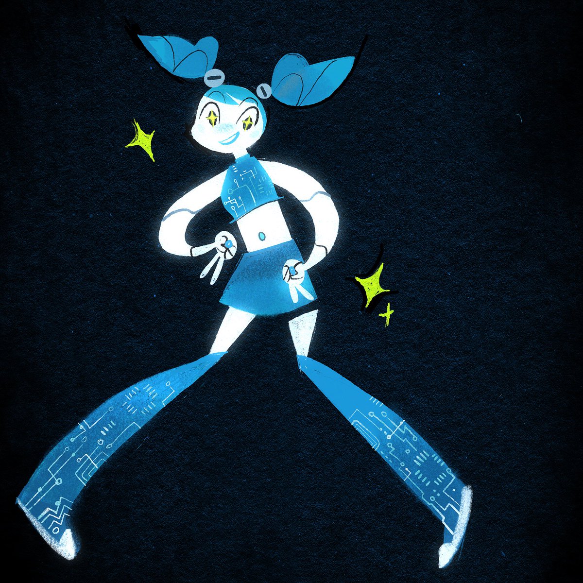 RT @queenofgoldfish: Was watching videos about my life as a teenage robot so shdkdjddk Jenny doodle https://t.co/hrxOWRc7oB