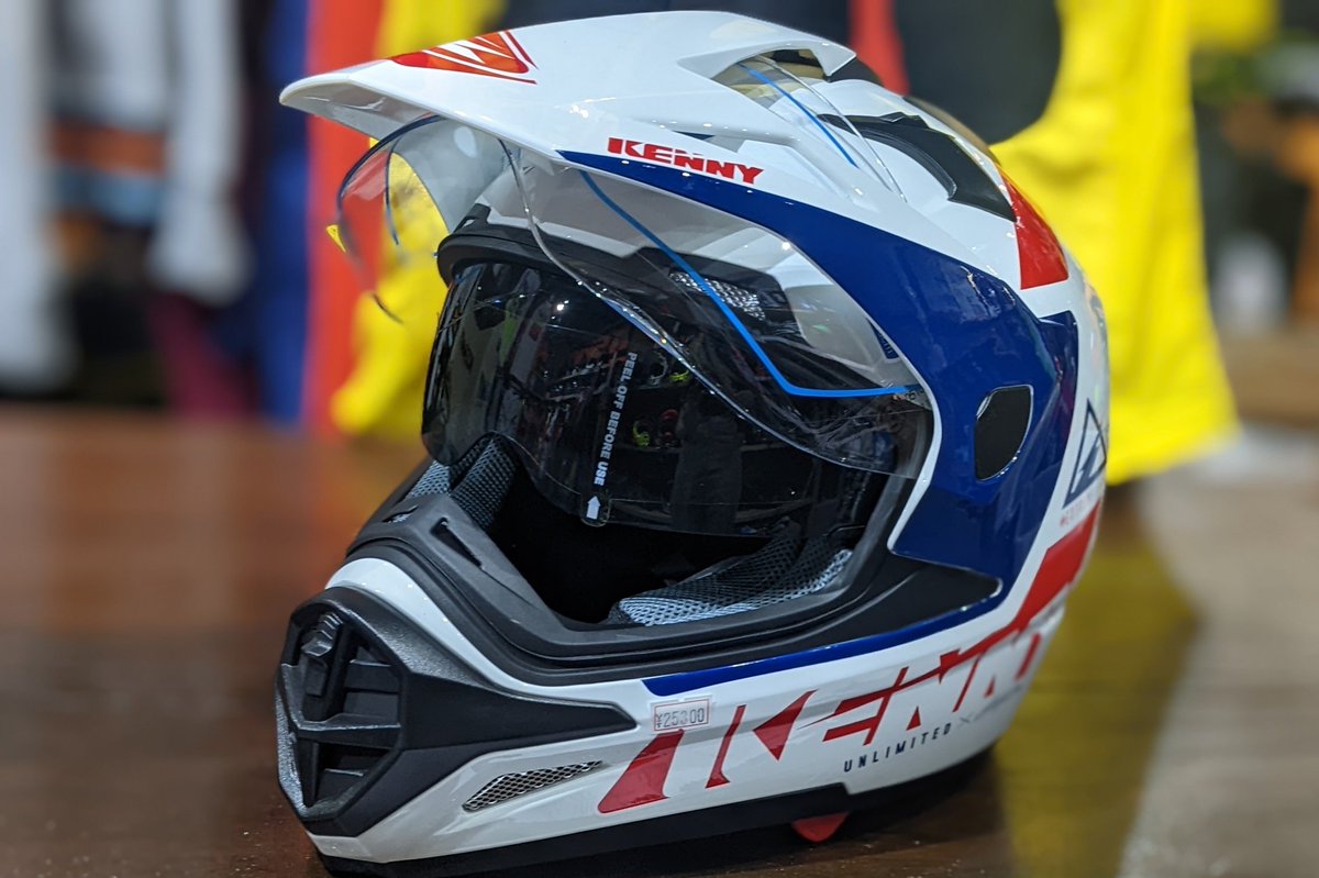 KENNY RACING EXTREME ヘルメット 大人気のPATRIOTカラーが入荷しま