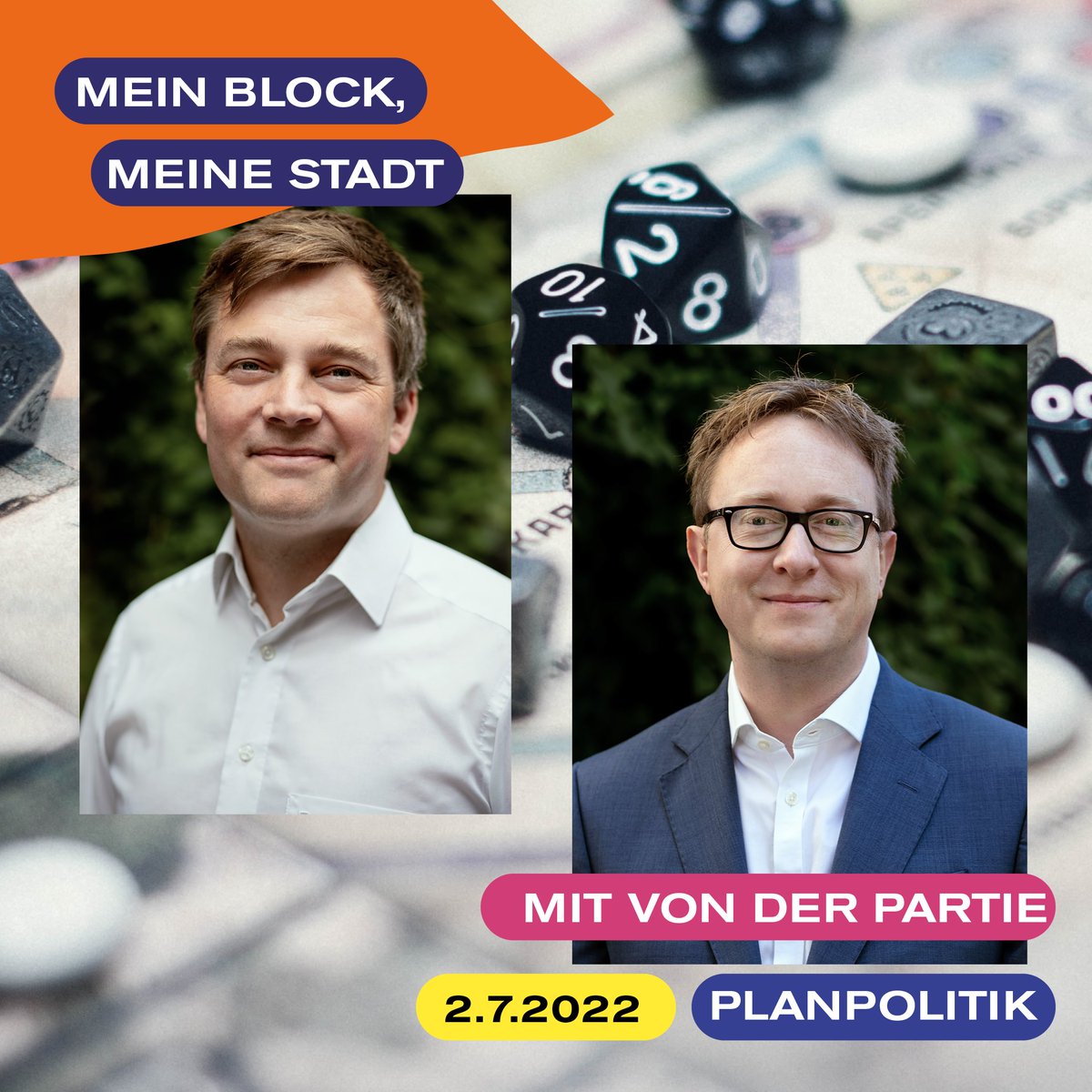 Carbonale_'s tweet photo. Komm zu MEIN BLOCK, MEINE STADT: Dem hybriden Simulationsspiel von @planpolitik &amp; versuche gemeinsam mit anderen eine fiktive Stadt #klimaneutral zu machen. Auf geht´s!

Sichere dir dein Ticket für das #CARBONALE Festival am 2. Juli 2022 unter 👉 https://t.co/ejxWkBm7T3 https://t.co/RuBDyXjZyA