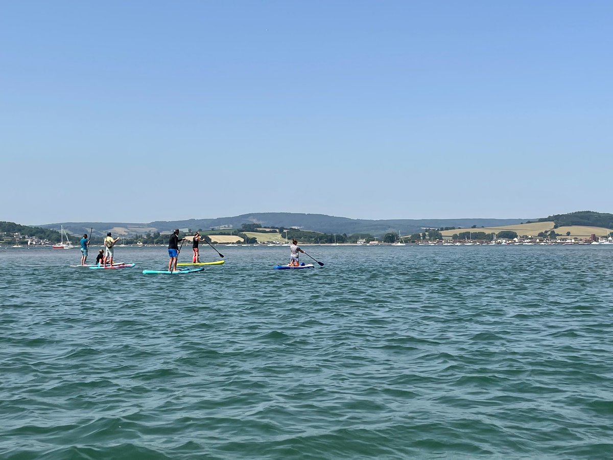 PropellerExm's tweet image. We thought we&apos;d make the most of the hottest day of year so far.....
💦 🌞 ❤️

#riverexecafe #paddleboarding #exmouth #coworking #livingitup #lovethesun