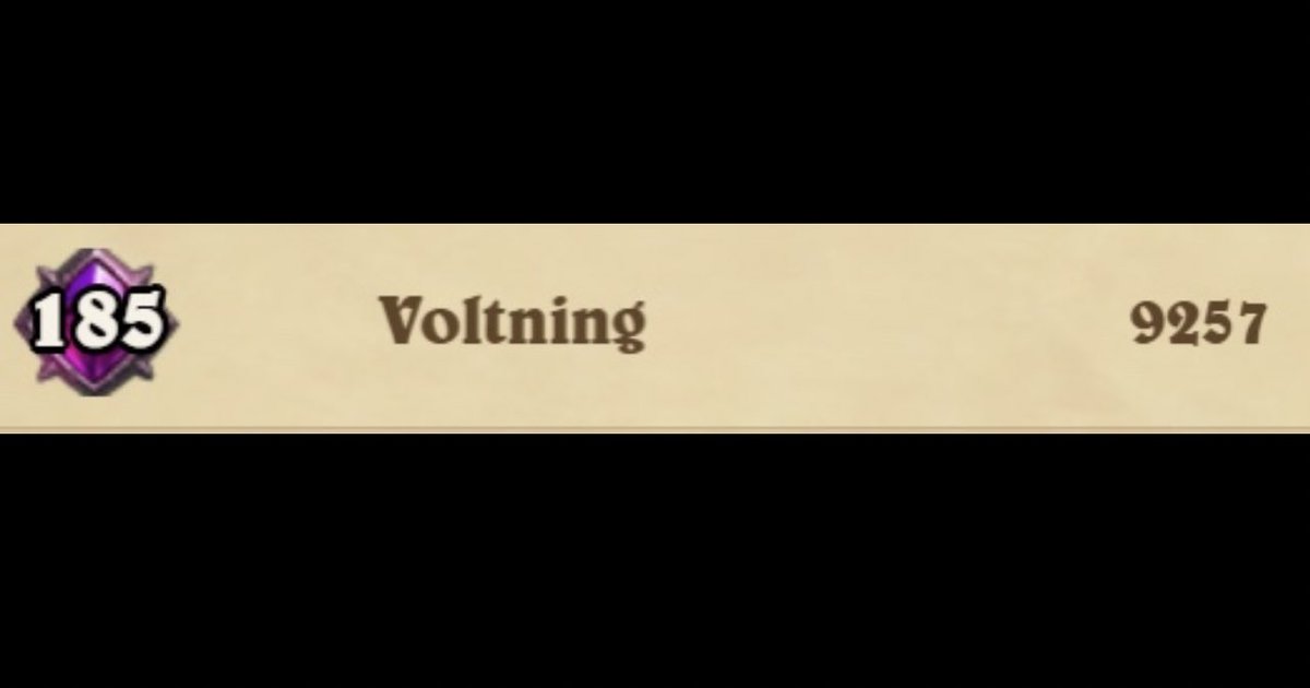 Glad to be back on HSBG leaderboards