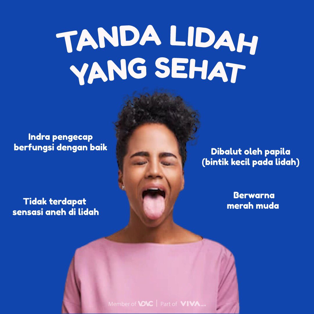 vdvchealth's tweet photo. Sobat VDVC, jangan lupa untuk selalu menjaga kebersihan dan kesehatan lidahmu, ya! 

#vdvchealth #vdvc #kesehatangigidanmulut #lidahyangsehat #infosehat #edukasikesehatan https://t.co/lccBa8AAuw