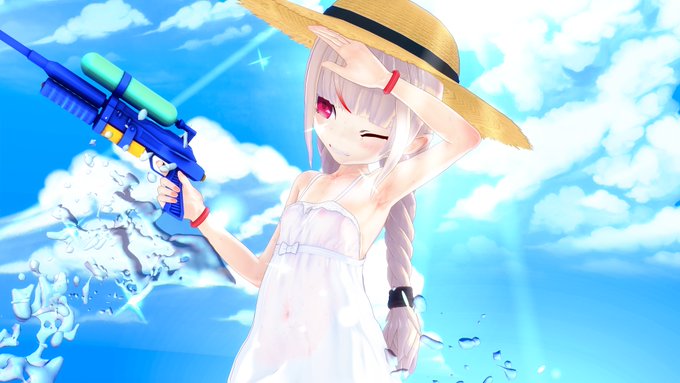 水遊びrrmちゃん 