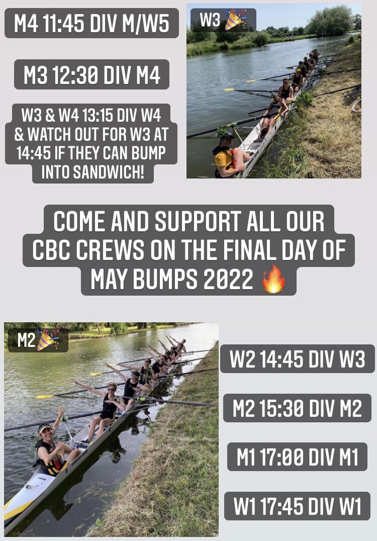 Come along to the river to show your support for Clare today! 🔥