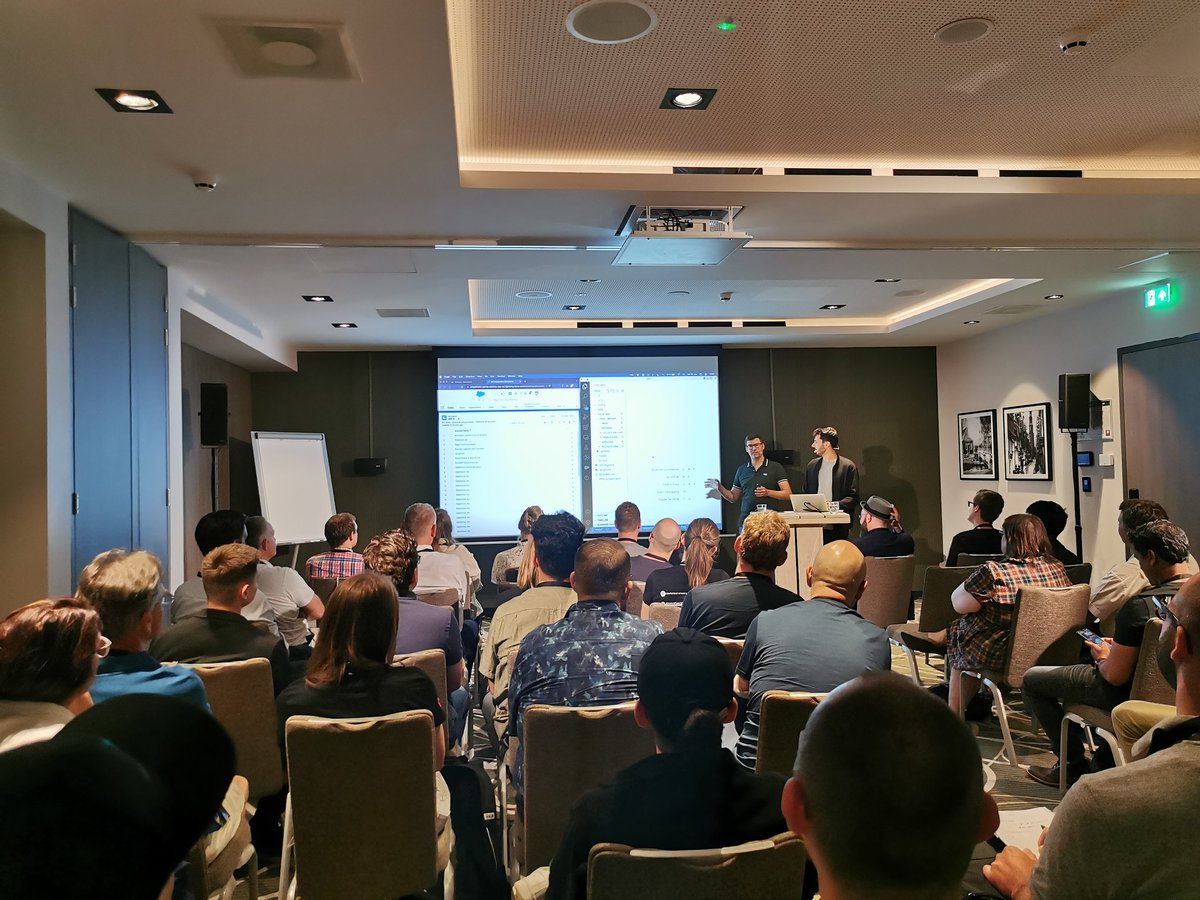 Doria Hamelryk (@doriahamelryk) on Twitter photo We need to talk about Metadata - the Secret Sauce of Salesforce Customisation! Let's go for the session with <a href="/chris_menzinger/">Christian Menzinger</a> and <a href="/mr_amtrack/">Matthias Rolke</a> at #YD22 #YeurDreamin <a href="/YeurDreamin/">YeurDreamin'</a> We need to talk about Metadata - the Secret Sauce of Salesforce Customisation! Let's go for the session with <a href="/chris_menzinger/">Christian Menzinger</a> and <a href="/mr_amtrack/">Matthias Rolke</a> at #YD22 #YeurDreamin <a href="/YeurDreamin/">YeurDreamin'</a>