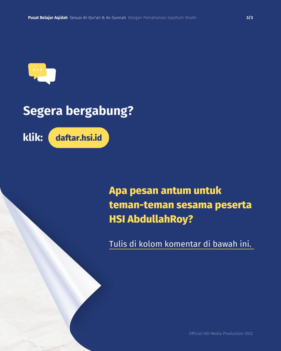 hsiabdullahroy's tweet photo. 3 Tips Men "Charge" Iman Kita

Selengkapnya di https://t.co/z1pZoFtaXL https://t.co/jnVAzGBQ3v
