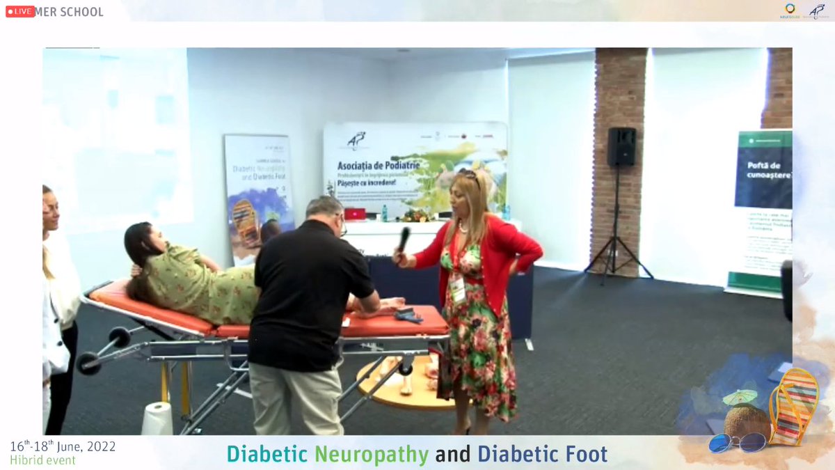 In aceste clipe Cynthia Formosa ne prezinta modul de a folosi testul NC un Test de verificare a conducerii nervoase a Neuropatiei Diabetice Periferice. 

#NCTest #neuropatiediabetica #podiatrie #scoaladevara #asociatiadepodiatrie #neurodiab