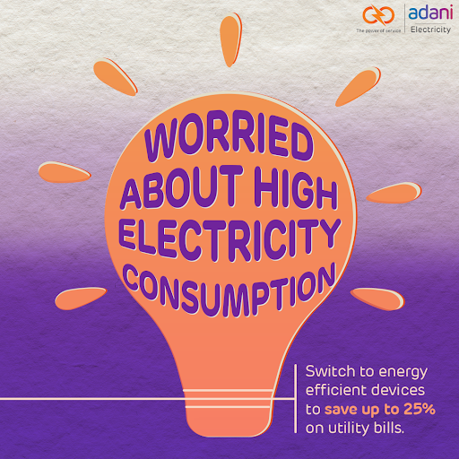 Adani_Elec_Mum's tweet photo. Let's be more #PowerConcious and do whatever we can to save on those bills by using energy efficient appliances!
#Mumbaikars #SwitchToGreen #AdaniElectricity #AEML #SaveElectricity #GoGreen https://t.co/mW6wlgkll8