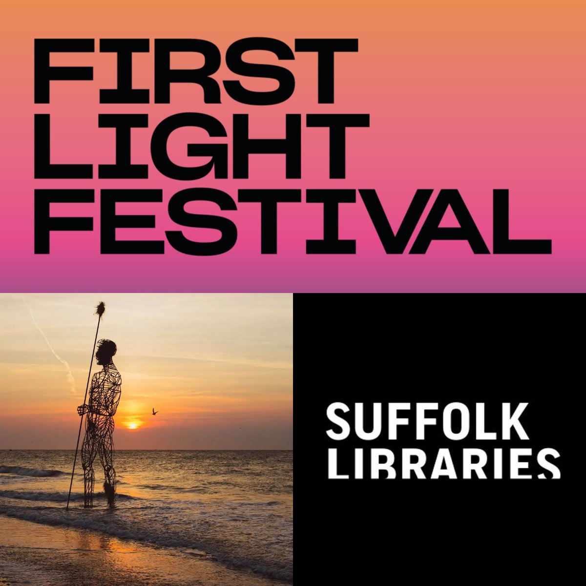 Reading ghost stories from 7pm at #firstlightfestival for #SuffolkLibraries. Including MR James "Oh, Whistle and I'll Come To You, My Lad" Very excited ; come rain or shine. #storytelling #ghoststories #festivals #lowestoft #suffolk #mrjames