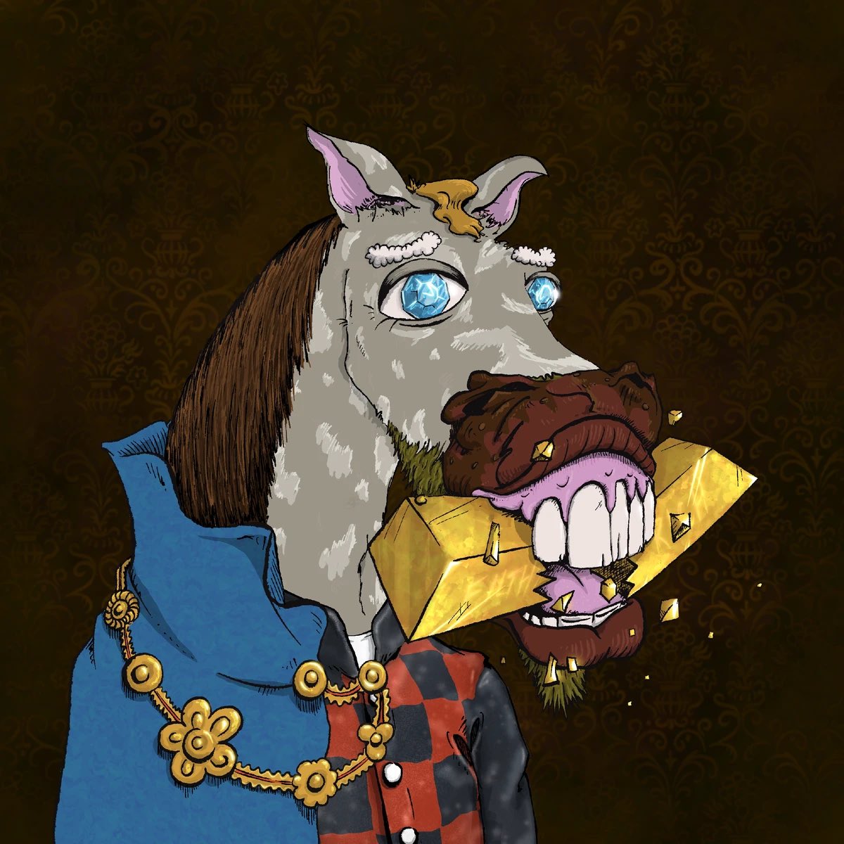 DukeofGR's tweet image. My last buy from @FRHorses ! He is beautiful of course and guess what! I CAN WIN REAL GOLD WITH THAT MASTER PIECE!🤝💪🏻🐎 @FRHCommunity #CNFTCommunity #CNFTProject #ADA #nft #CardanoCommunity