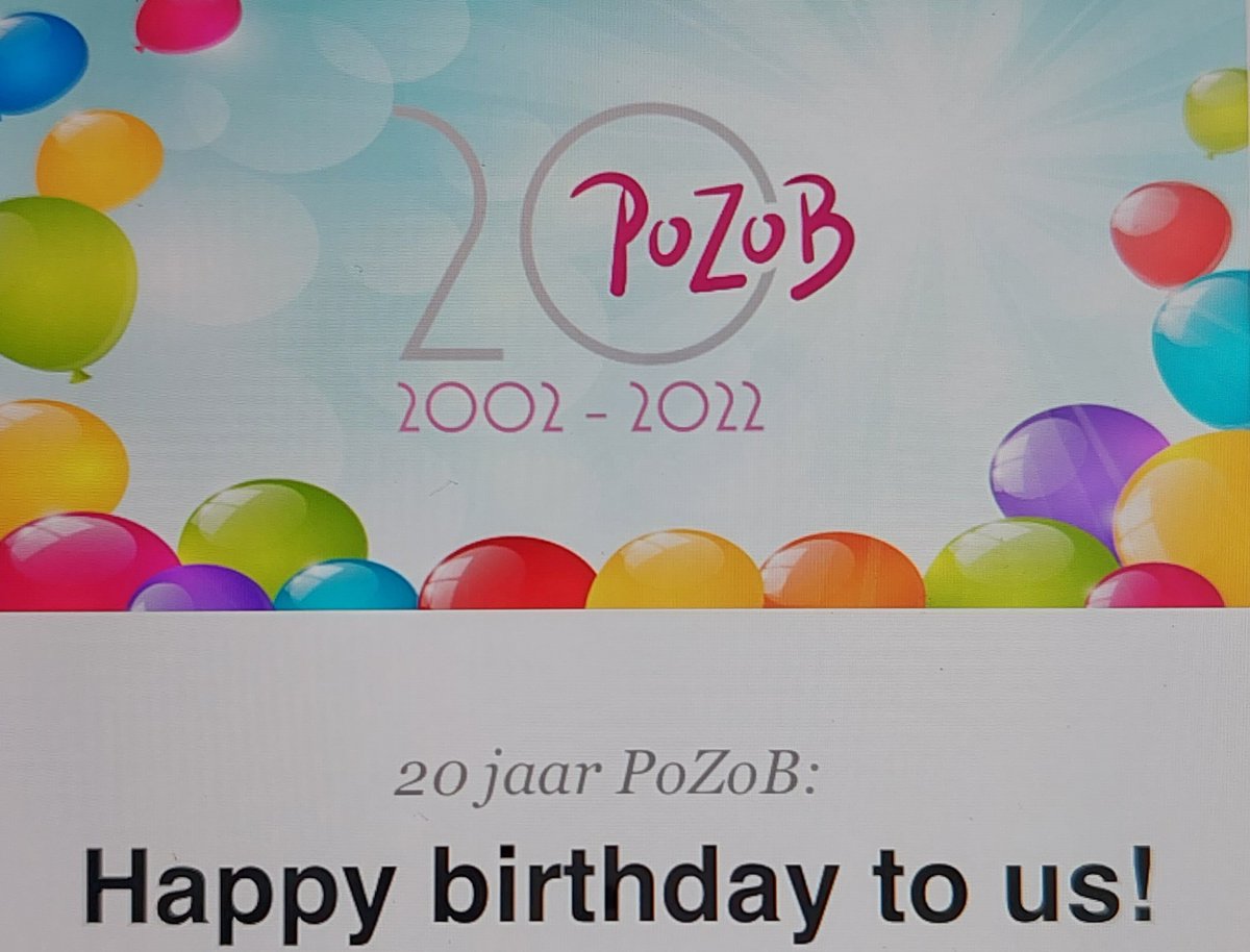 Vandaag, 20 jaar geleden, werden we door een kleine groep betrokken huisartsen opgericht. 20 jaar later ondersteunen we nog steeds met veel plezier onze huisartsen en hun patiënten #chronischezorg #POH #zorgprogramma #PoZoB.