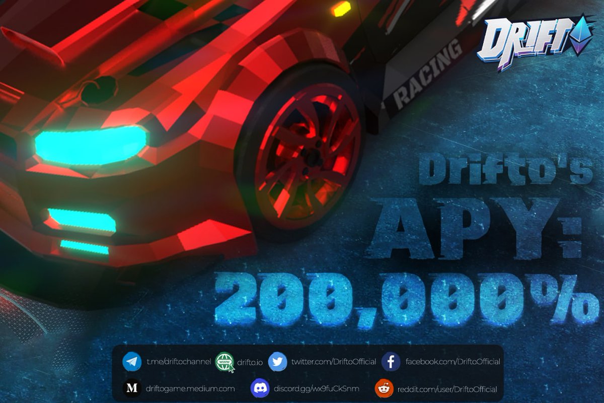 🔥 DRIFTO AUTO-STAKING, APY, TRADING FEES, AND ITS UTILITIES 🔥 

Auto-Staking, which will provide a substantial APY of 200,000% 

drifto.gitbook.io/drifto/the-bas…

We also add the Trading Fees to all buy and sell transactions of $DIFO

drifto.gitbook.io/drifto/the-bas…  

drifto.gitbook.io/drifto/the-bas…