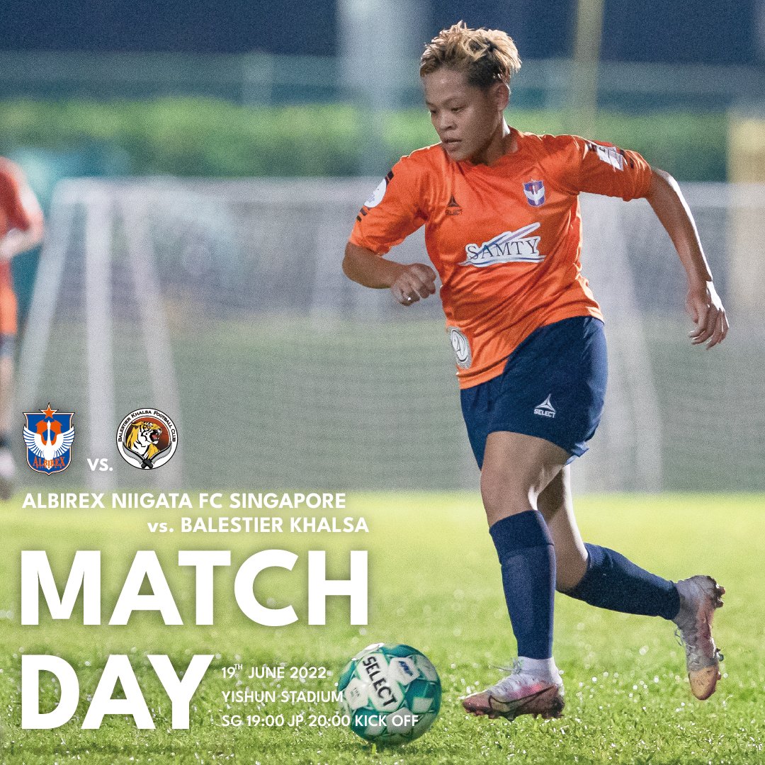 FCJurong's tweet photo. Match Day⚽️
🏆2022 Deloitte Women's Premier League
🆚Balestier Khalsa FC
🗓️19th June 2022
⏰🇸🇬19:00 🇯🇵20:00 KO
🏟️Yishun Stadium
🔸🔹🔸🔹🔸🔹
#albirex_s #albirex
#Samty #SOODE #Flamingo #AtTwenty https://t.co/zt7p92Lxm5