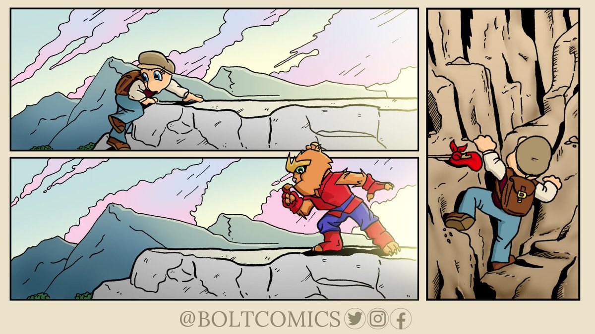 Some Rock Climbing in Issue 6
