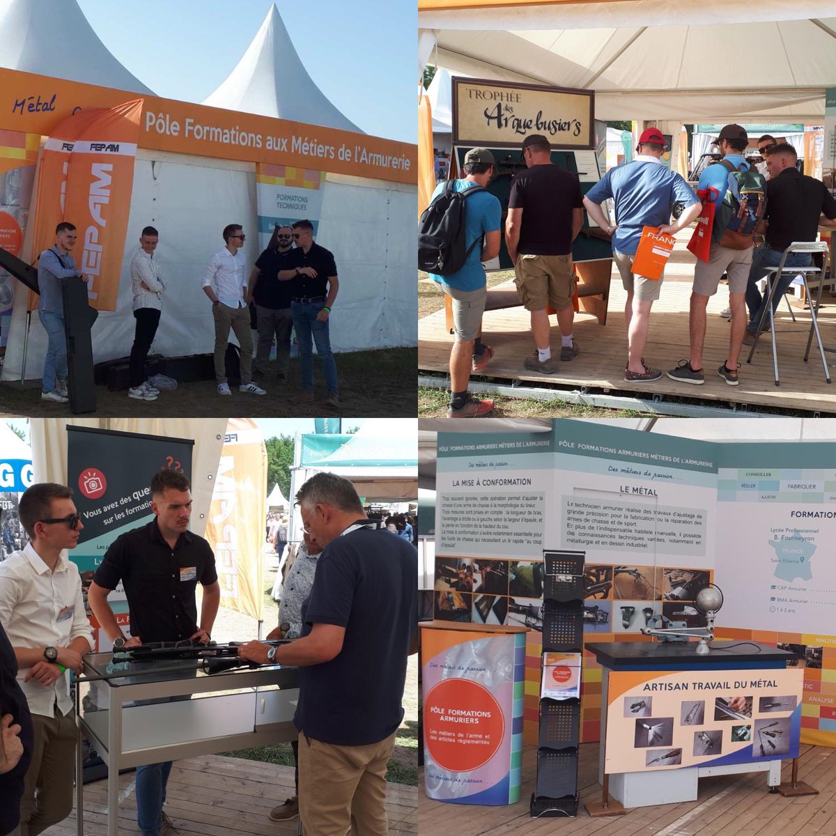 CiteSco_JMBF's tweet photo. Avec le soutien de la #FEPAM, le Pôle Armurerie présente son travail au salon #GameFair. Des formations d’artisanat d’excellence ⚒⚙️🛠 uniques en France qui perpétuent une tradition et un savoir-faire stéphanois ! @academielyon @Greta_acadelyon @SteMetropole @VerneyCarron_SA https://t.co/Dnw2I18F9m