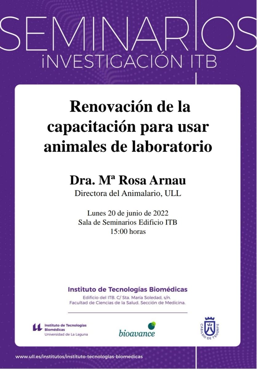 Instituto de Tecnologías Biomédicas tweet media