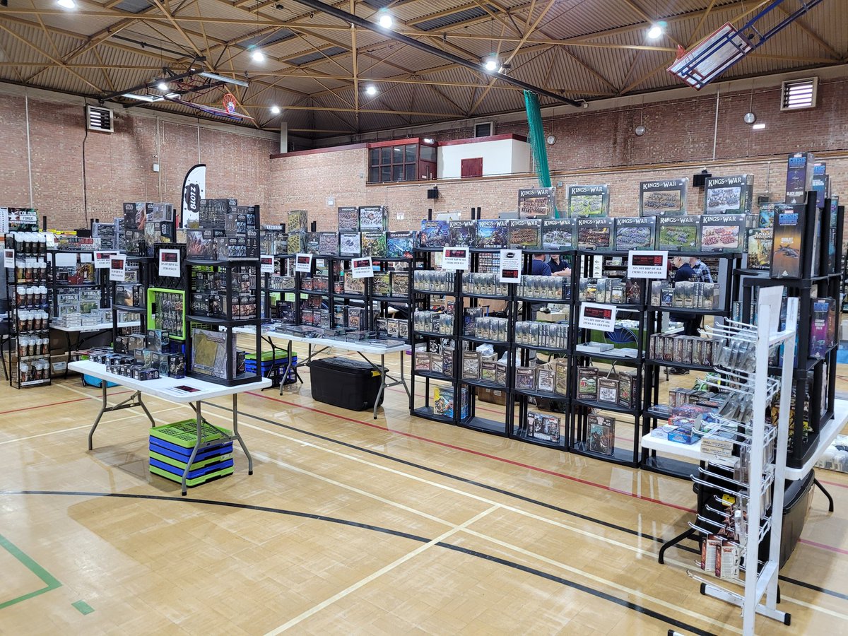 thepitgameshop's tweet photo. The Pit World Tour 2022 is at Phalanx. Bargains & Kings of War Armada to play.
#thepitgamingshop #thepitcrew #thepitworldtour2022 #mantic #armada #flyingthemanticflag #ontheroadagain #flgsontheroad #manticpit #kingsofwar #kow #kingsofwararmada #flgs #phalanx #phalanx2022 https://t.co/TFKuCxT1GG