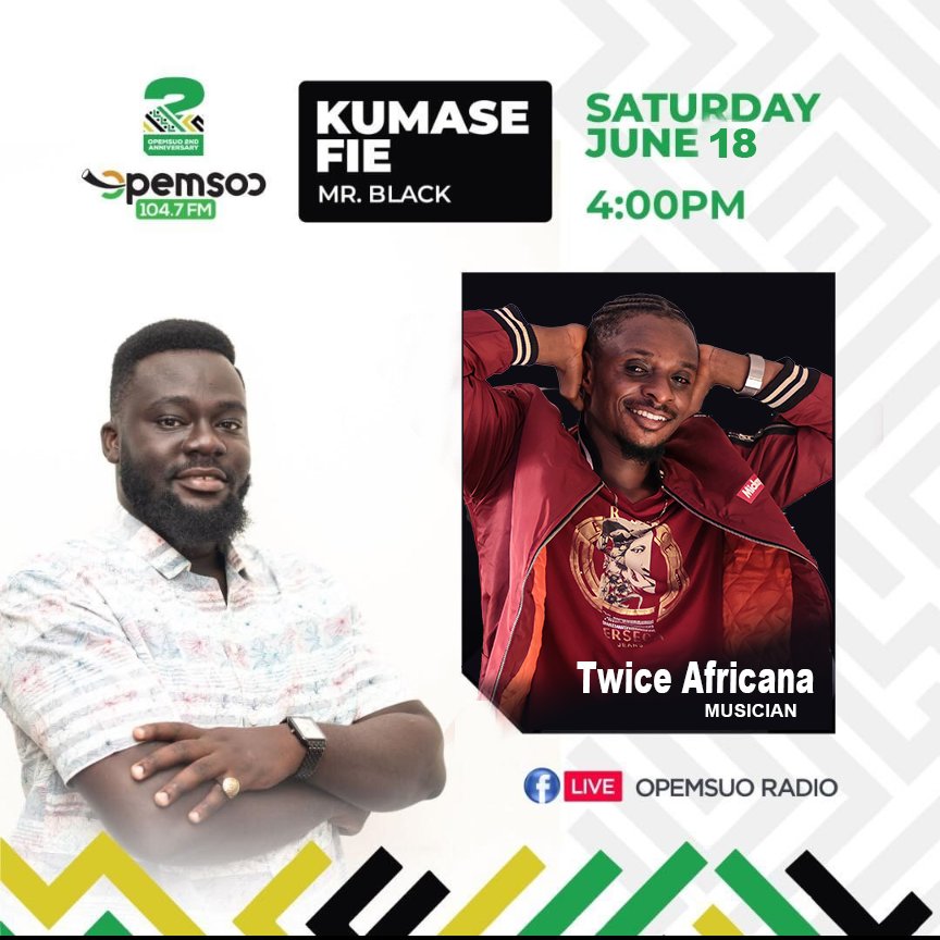 twizeafricana's tweet photo. Today still on the media tour for Y'atwa Atum
Badabumbadabada https://t.co/7WuswD5hVH