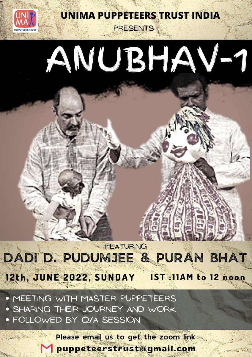 Unima Puppeteers Trust - India (@puppeteerstrust) / Posts / X