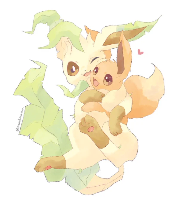 おめでとう〜!🌿
#リーフィアの日 
