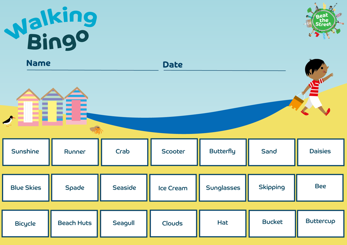 On International #PicnicDay, why not head to your local park, try our walking bingo and have some yummy healthy snacks afterwards. Let us know what you get up too below 😊.