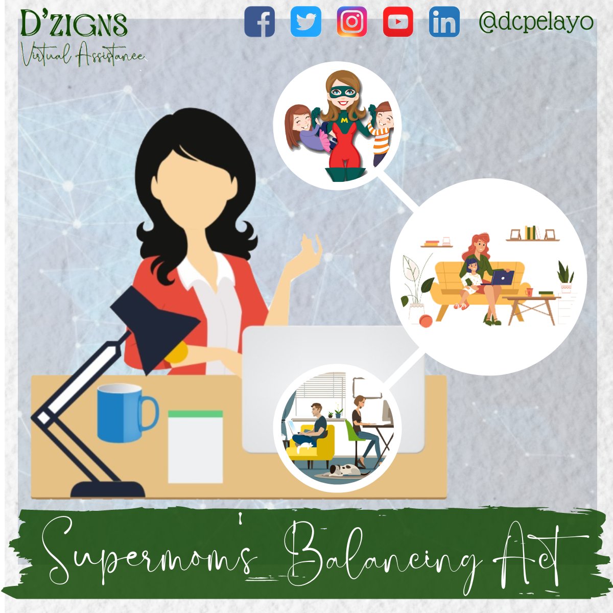dcpelayo's tweet photo. 🏡 Working from home is not easy but priceless. You'll be able to work and spend time with your family. 
⏰ It is the time to spend your quality time with your loved ones.
Be inspired! Like and share 🤞 
#digitaldzign
#dzignsinspiration
#wfh
#qualitytime 
#bondingtime https://t.co/oCMr31ORft