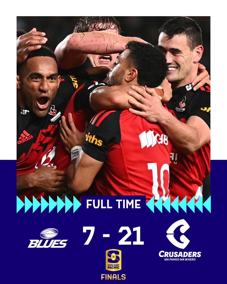 SuperRugby's tweet image. 🏆 The inaugural Super Rugby Pacific champions are the CRUSADERS!
#SRPFINALS #BLUvCRU