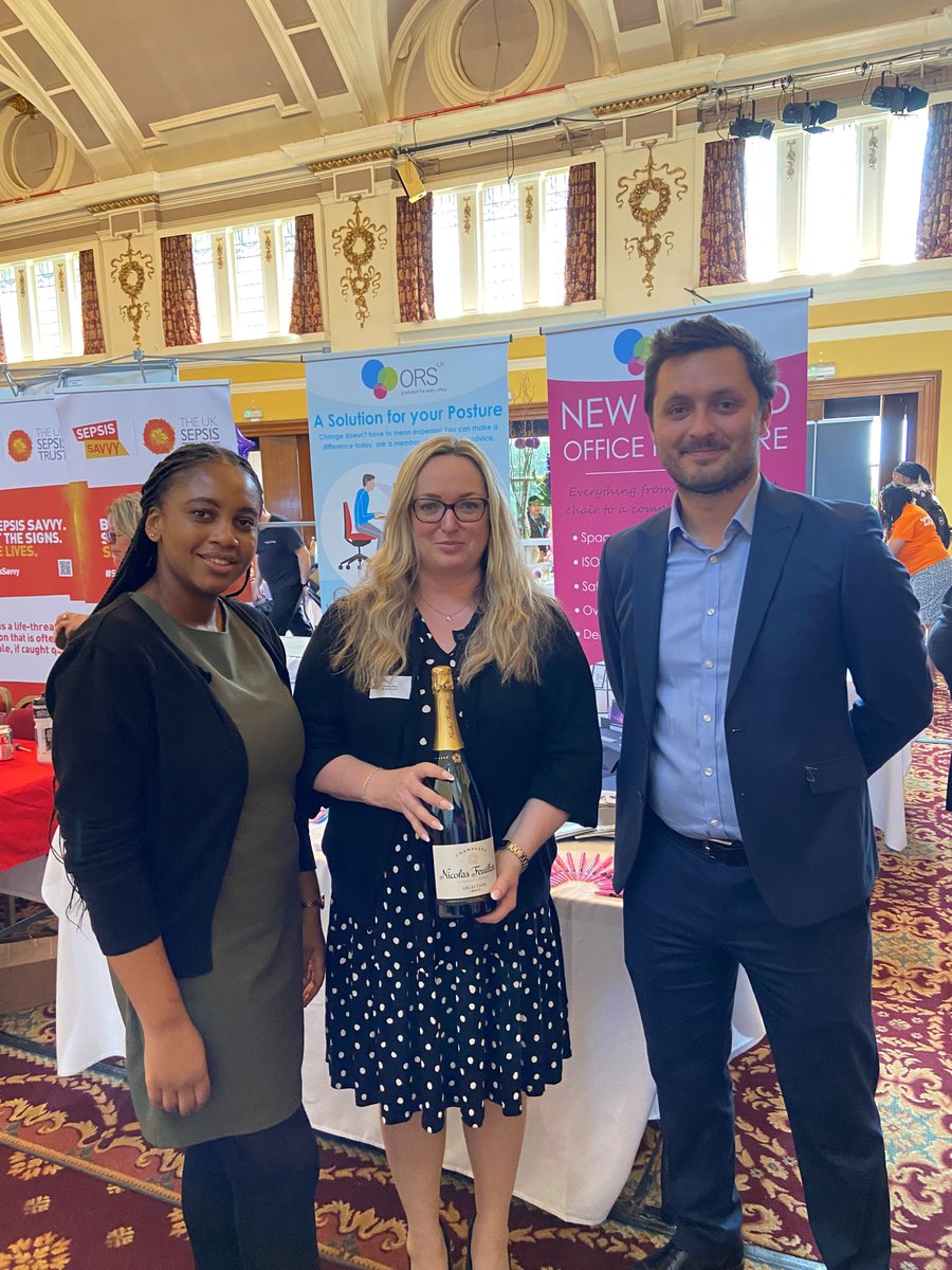 ORS_Office's tweet photo. Congratulations to our winner from yesterdays Royal Business Fair #RoyalBizFair @BurleyBrowne https://t.co/uJOmFMKLaR