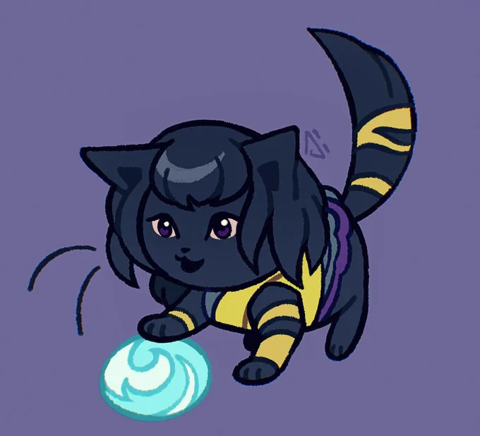 Nilah the joyful kitty 🐱 