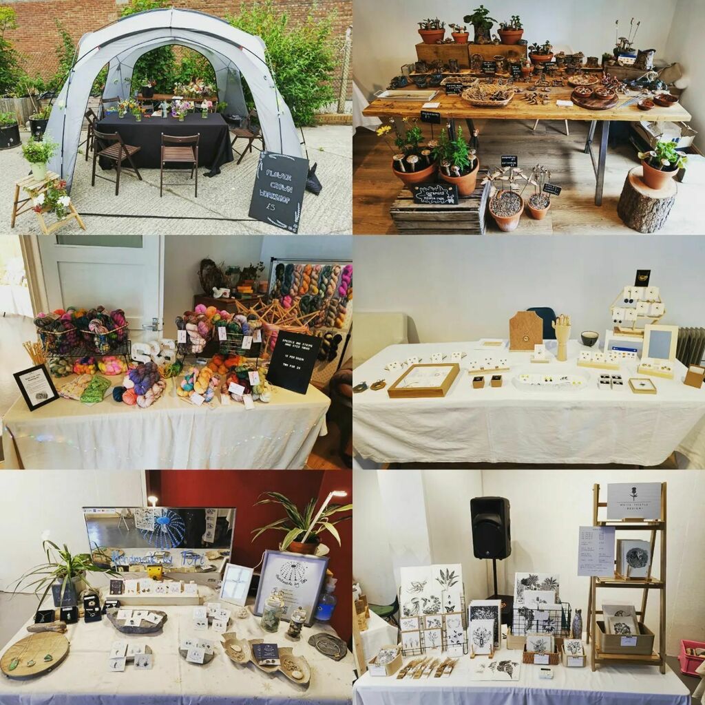 EngineRoomSW's tweet image. These makers are here at @thesetwohandsuk summer solstice market today. Open till 3pm! #Bristol #craftmarket #handmade #handcrafted #artisanal