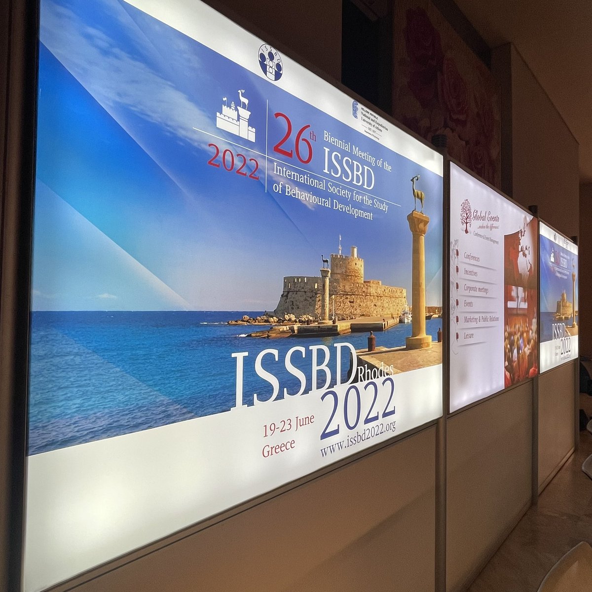 RodosPalace's tweet image. International Society for the Study
of Behavioral Development kicking off tomorrow in International Conference Center of Rodos Palace #rodospalace @ISSBD2022