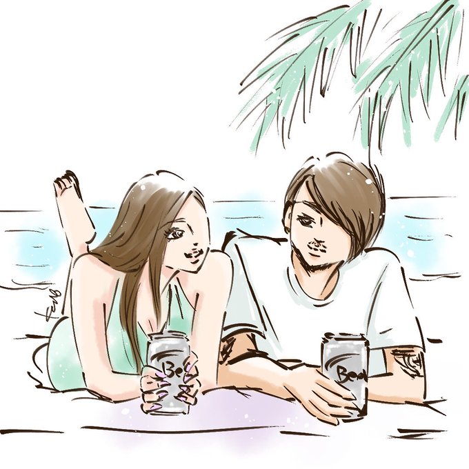 カップルのtwitterイラスト検索結果