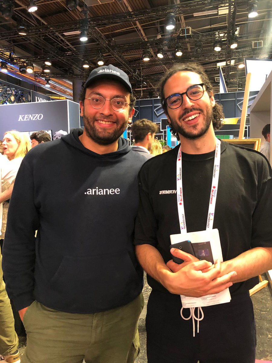 MikailChebel's tweet photo. Apôtres de la "bonne nouvelle" à #VivaTech 🙏 Combien de temps a mis Rome à s'évangéliser ? #Web3 #nftart #LFG @Shramexx 🚀 https://t.co/RQAjUcWj1B