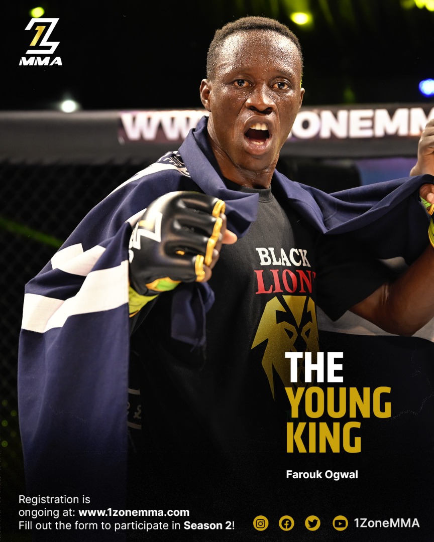 1zonemma11's tweet photo. Farouk Ogwal AKA #YoungKing’s style of play is the Muay Thai & Kick boxing. It combines the active usage of hands and legs while in fights plus some stand up striking along with various clinching techniques.
#MMAUganda
#MMAHasArrived
#1ZoneMMA
#Season2
#TrainingStartingSoon https://t.co/XzlXKEJwLR
