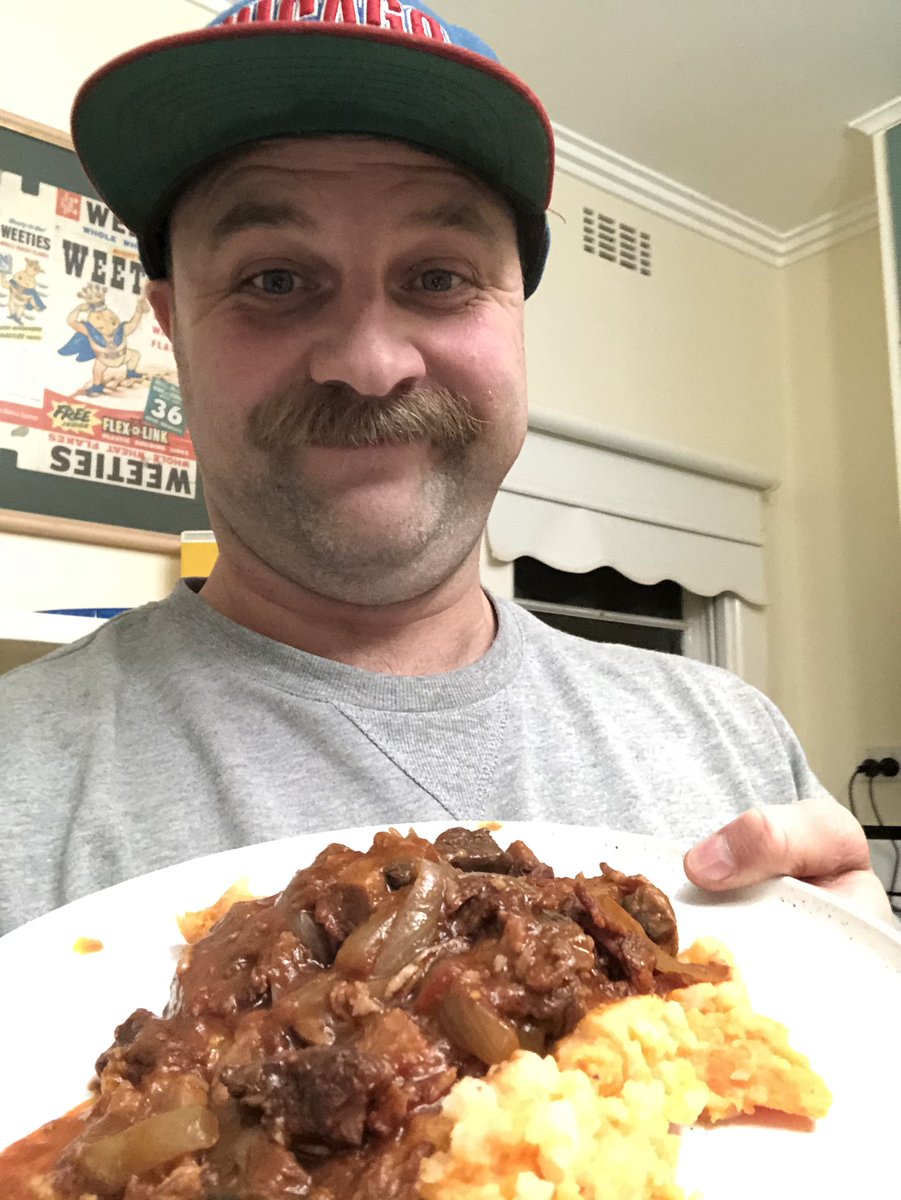 scottwd1983's tweet photo. It doesn’t get any more French than beef bourgeois.. and a side of chin’s lol https://t.co/HF9nQBtdzm