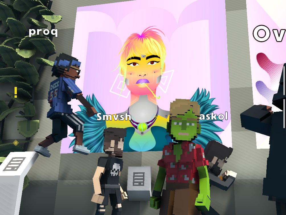 DaBigPig2's tweet photo. @TheSandboxGame @worldofwomennft I just participated in the #TheSandbox weekly contest for a chance to win 200 mSAND! I found the art piece, check out my screenshot below!
👇 https://t.co/Xm1kZImHQz