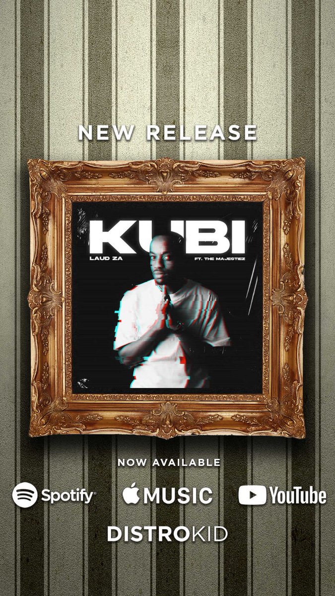 LAUD_023's tweet photo. KUBI OUT NOW ON ALL DIGITAL PLATFORMS 🌍🌍🚀🚀🔥🔥🙏🙏
@METROFMSA
@Africori
@electromode
@UMGSA
@SonyMusicAfrica
@defjamafrica
Spotify link: https://t.co/JrQjj2yrw4

iTunes link: https://t.co/jn4hoBPxPc

Youtube music link: https://t.co/X6hDXdmz0d https://t.co/9XH9R2zZ1T
